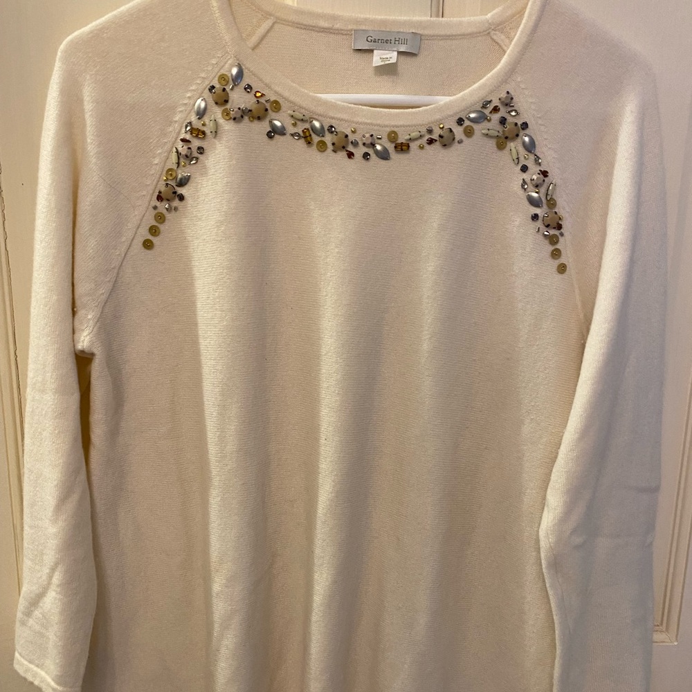 Garnet Hill Cashmere Sweater